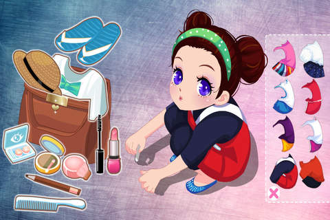 Chalk Girl - Beauty Dressup Style screenshot 3