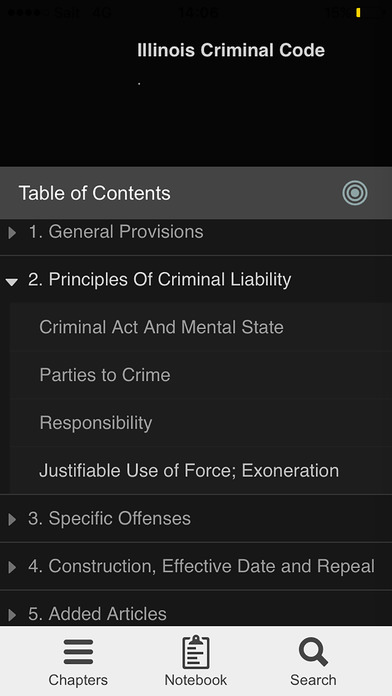 Illinois Criminal Code screenshot 2