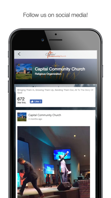Capital Community Church - VA screenshot 2