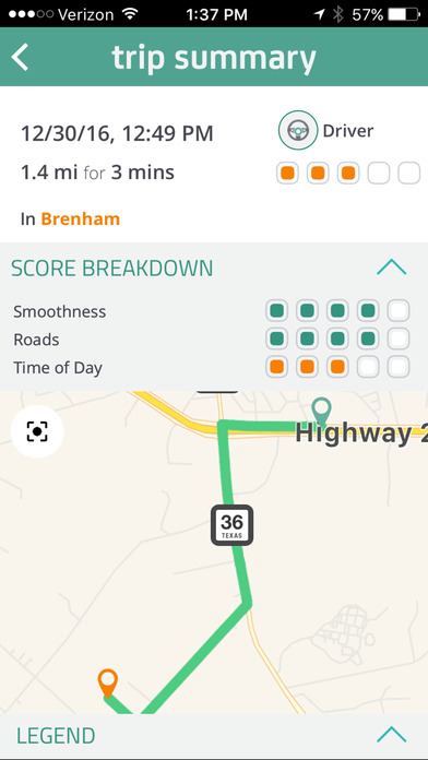 SafeScore™ - Drive safe and earn rewards screenshot 2