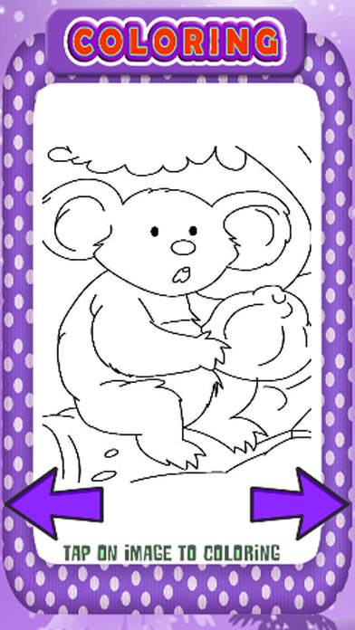 Coloring Book Panda And Koala Page Free Play screenshot 3