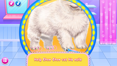 Fun Games:Chow Chow Spa Salon screenshot 2
