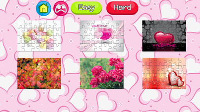 Valentine jigsaw puzzle games for kids toddles screenshot 4
