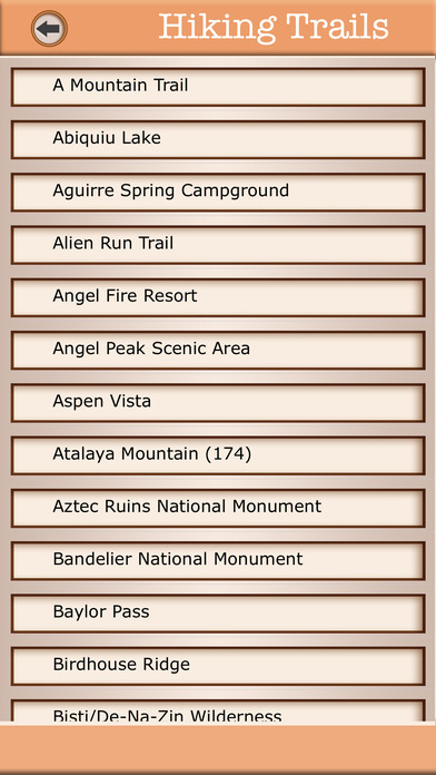 New Mexico Campgrounds&Hiking Trails Offline Guide screenshot 3