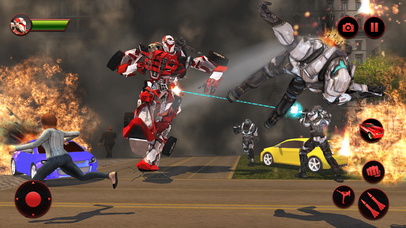 Steel Robot Super Hero- City War Survival screenshot 4