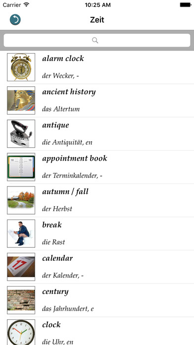 KID Dictionary German to English screenshot 2