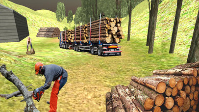 Transport Woods From Jungle to City: Cargo Trailer screenshot 4