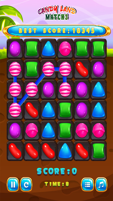 Candy Land Match3 - Sweet Mania Game screenshot 3