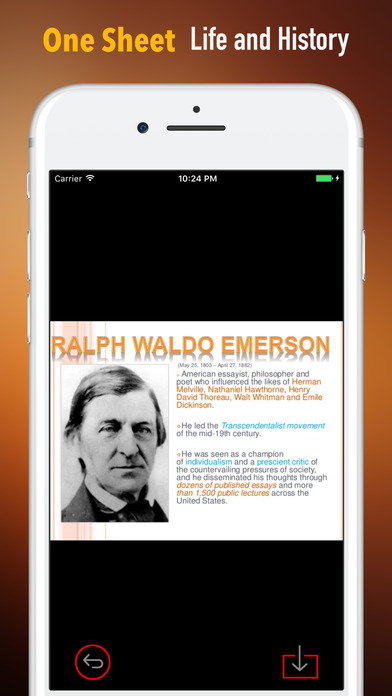 Biography and Quotes for Ralph Waldo Emerson screenshot 2