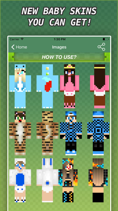 New BABY SKINS FREE For Minecraft PE Pocket & PC screenshot 2
