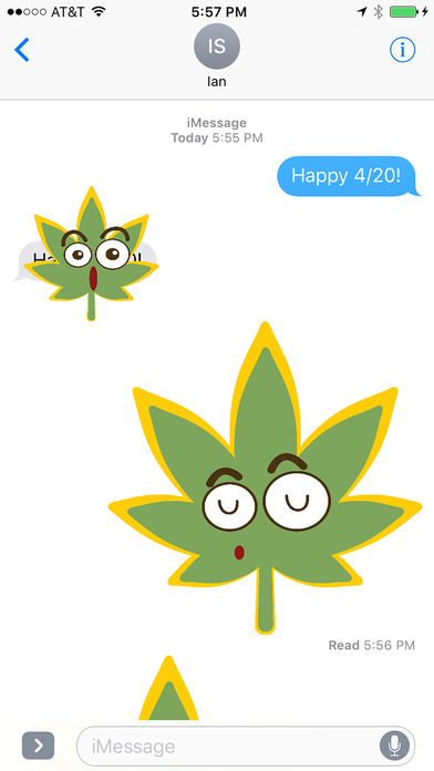 Potmoji Cannabis Emojis screenshot 4