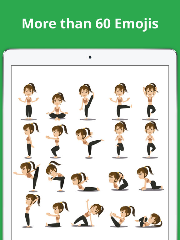 App Shopper YOGAMOJI 2017 Yoga Emojis & Stickers Keyboard