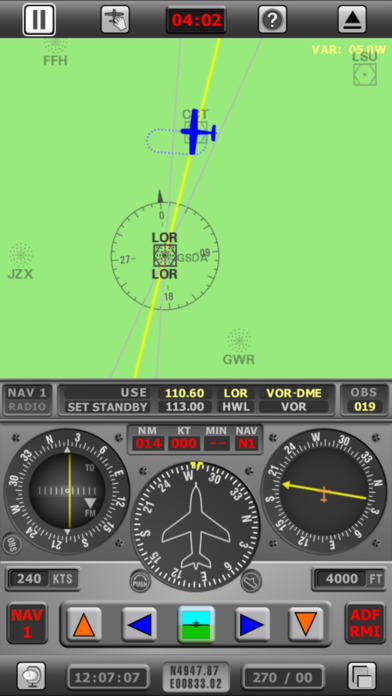 Radio Navigation Simulator Basic - IFR Trainer screenshot 2