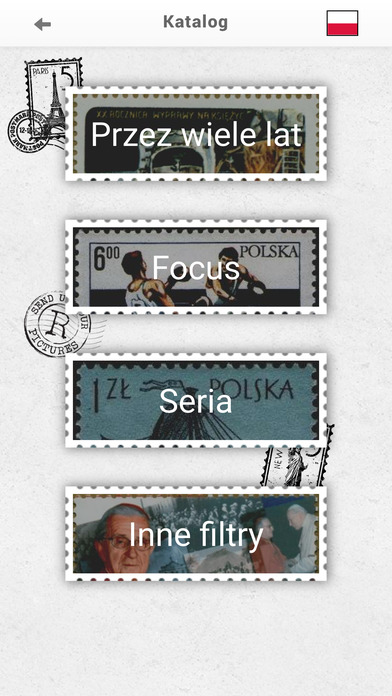 Stamps Poland, Philately screenshot 2