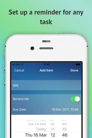 Tasks Done - to do list, checklists, reminder app screenshot 3