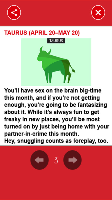 Free Adult Valentine Horoscope screenshot 2