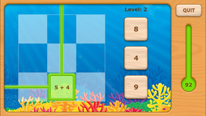 Adventures Kids Undersea Math Addition Puzzles screenshot 4