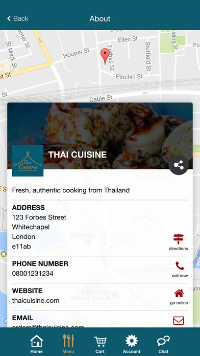 Thai Cuisine Street Food screenshot 3