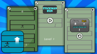 Stickman games: Stickman Run screenshot 3