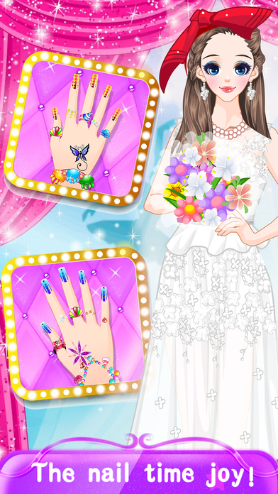 Manicure Salon - Wedding Makeover Games for girls screenshot 4