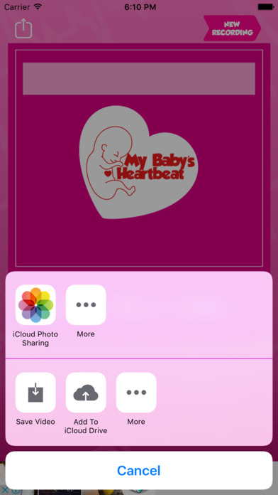 My Baby's Beat - Baby Heart Monitor Heartbeat screenshot 4