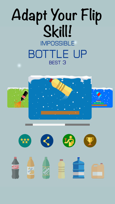 Impossible Bottle Up - New Mad Flip Edition screenshot 4