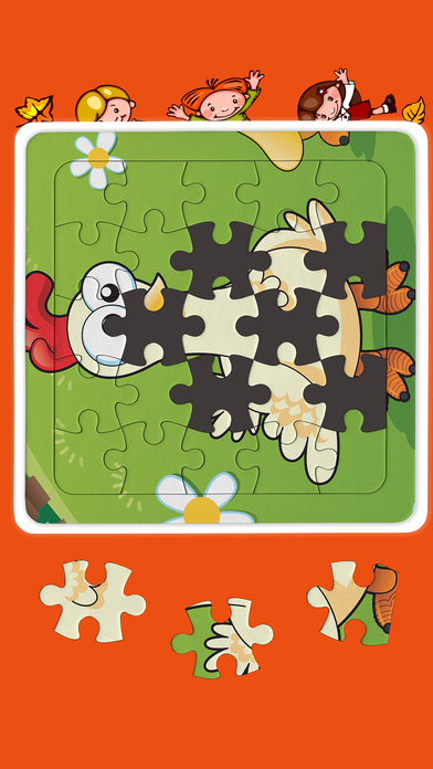 Farm animals puzzle & jigsaw games for toddlers screenshot 3