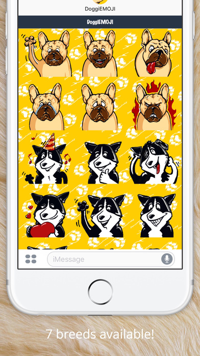 DoggiEMOJI Stickers for iMessage screenshot 4