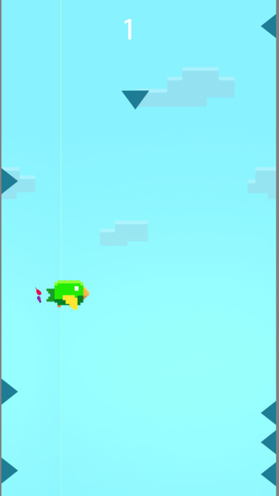 Green Gizzard Sky Rush screenshot 2