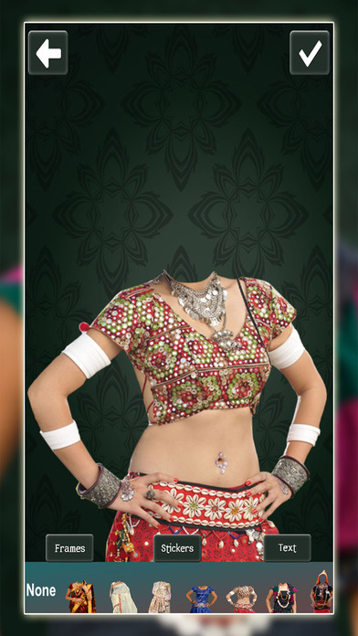 Traditional Woman Dress PhotoFrames screenshot 3