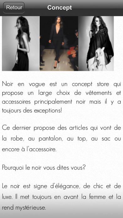 Noir en Vogue screenshot 3