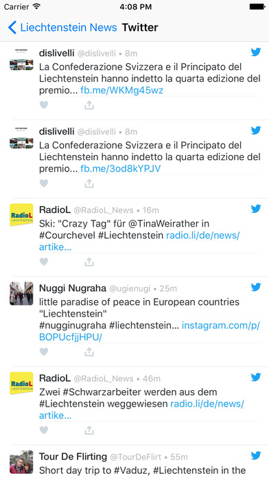 Liechtenstein News FREE screenshot 3