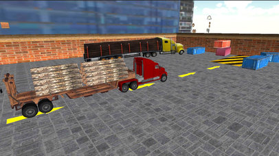 Jungle Wood Transporter City Truck Driver screenshot 2