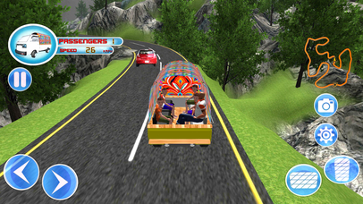 School Van Drive Hillside Pro screenshot 4