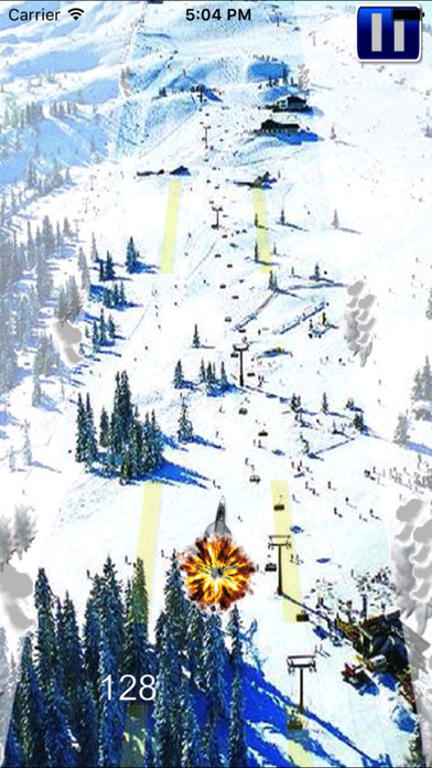 A Hang Gliding Over The Snow screenshot 2