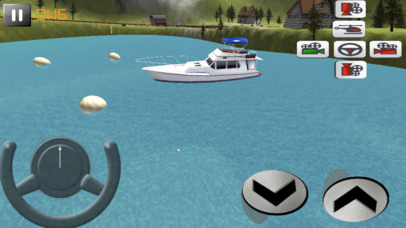 Extreme Boat Driving & Mountain Lake Parking screenshot 3