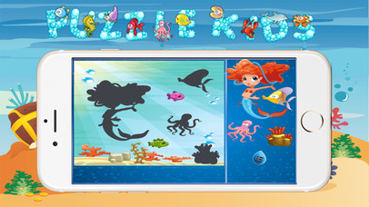 Sea Animals Puzzle Toddlers Learning Games screenshot 3