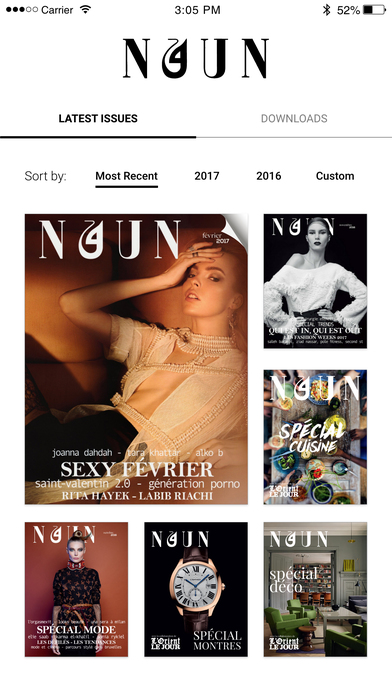 Noun Magazine screenshot 2