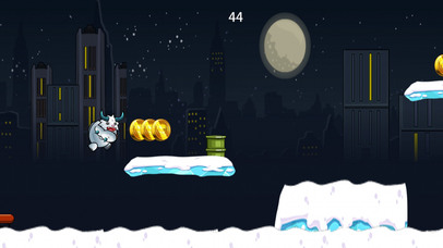 Crazy Yeti In Snowy Dark Townz screenshot 2
