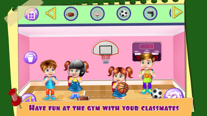 My School Doll House Game.s for Girls screenshot 3