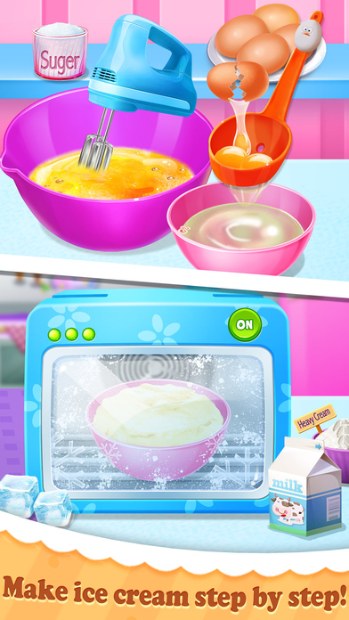 Frozen Ice Cream Desserts screenshot 2