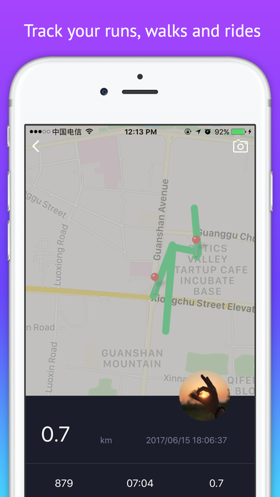 Hi Steps - GPS Pedometer & Weight Tracker screenshot 2