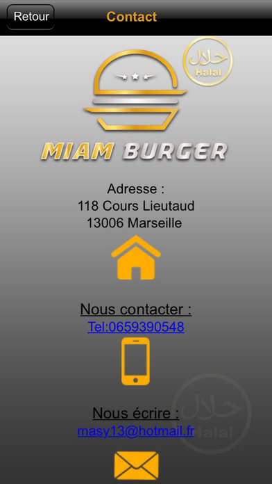 Miam Burger Marseille screenshot 2