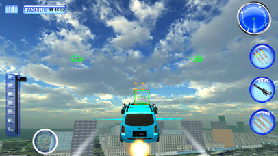Flying Jeep Gunship Battle 3D PRO screenshot 2