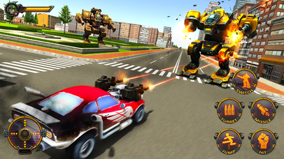 Robots Car War Hero screenshot 3