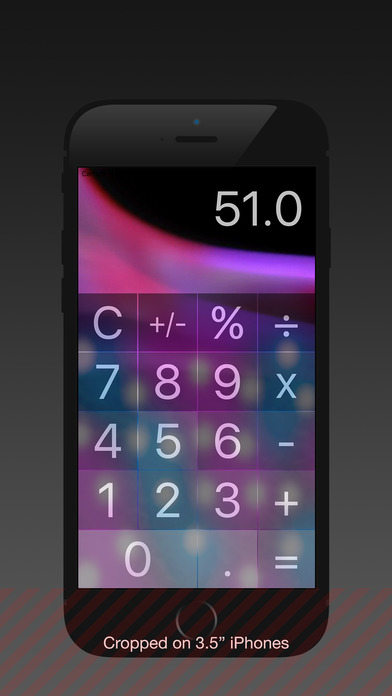 Calculator HD Colors screenshot 4