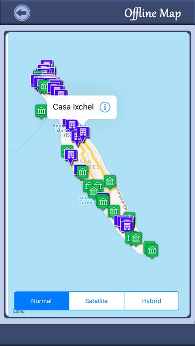 Isla Mujeres Island Travel Guide & Offline Map screenshot 4