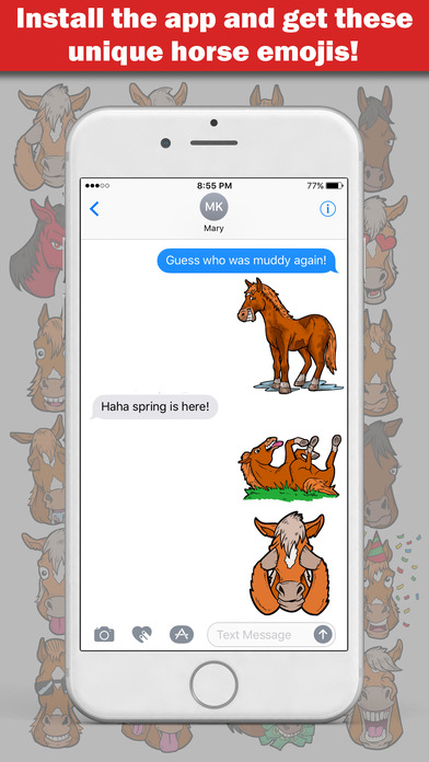 HorseMoji - Horse Emoji & Stickers screenshot 4