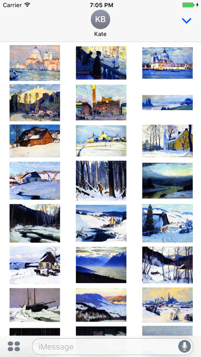 Clarence Gagnon Artworks Stickers screenshot 4
