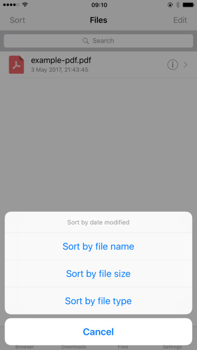 Files - File Manager and Browser for documents screenshot 4